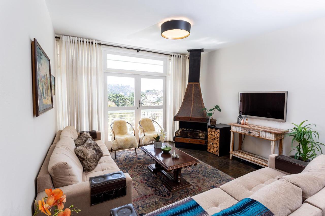 Apartamento Incrivel Vista No Capivari Com 4 Quartos E Lareira *